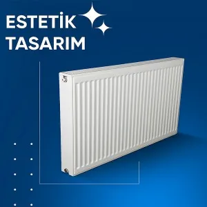 E.C.A. PKKP Tip 22 600x900 Nem Alma Hazneli Panel Radyatör